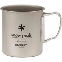 Snow Peak Titanium Single Wall 600 Cup