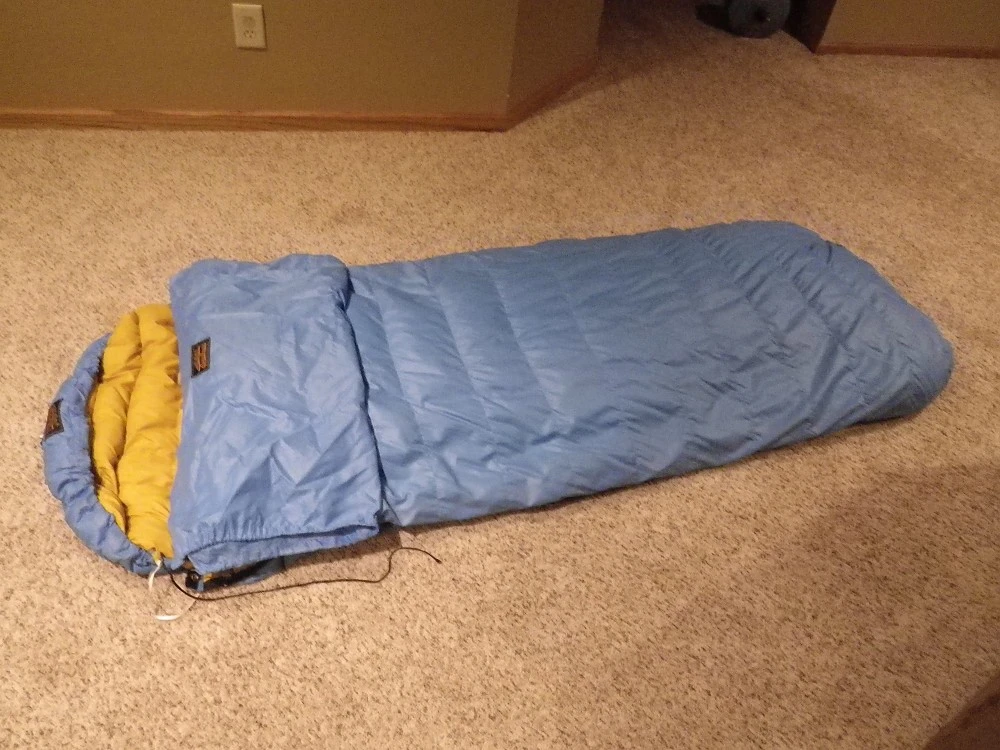Eddie Bauer Vintage 0 Down Sleeping Bag Quilt - Image 7